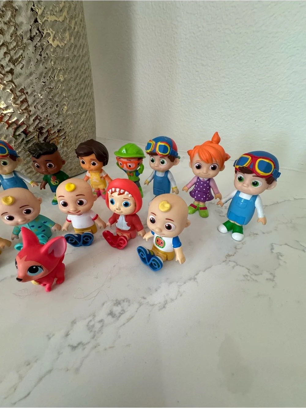 Children’s educational figurines. Cocomelon. Set of 15.